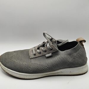 Men's Gray Knit Sneakers